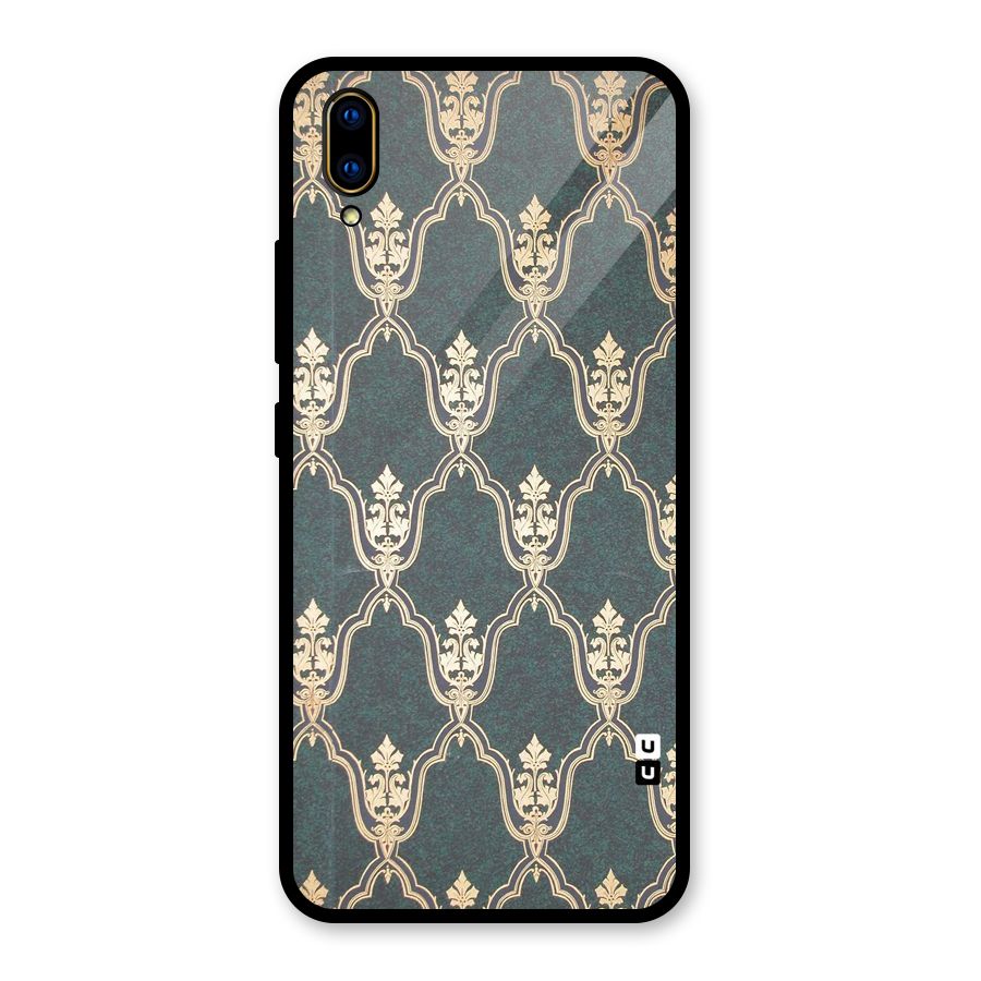 Ultra Beauty Pattern Glass Back Case for Vivo V11 Pro