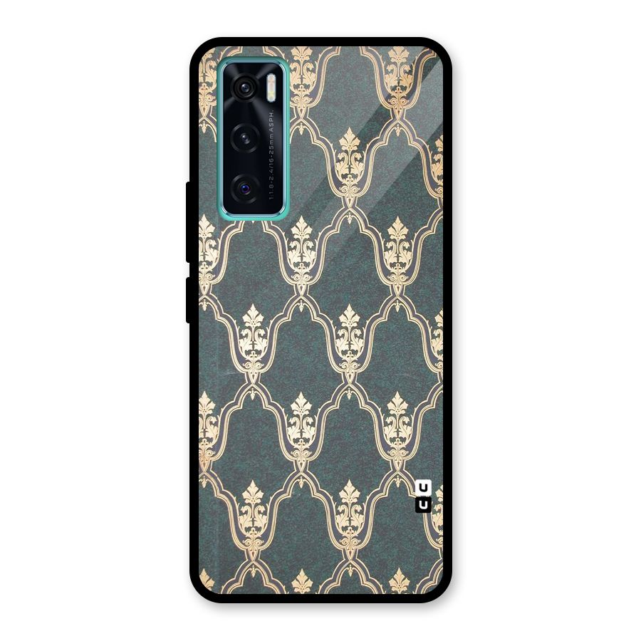 Ultra Beauty Pattern Glass Back Case for Vivo V20 SE