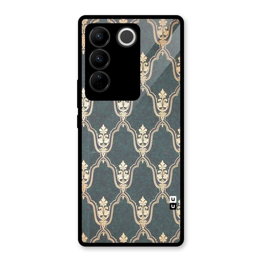 Ultra Beauty Pattern Glass Back Case for Vivo V27