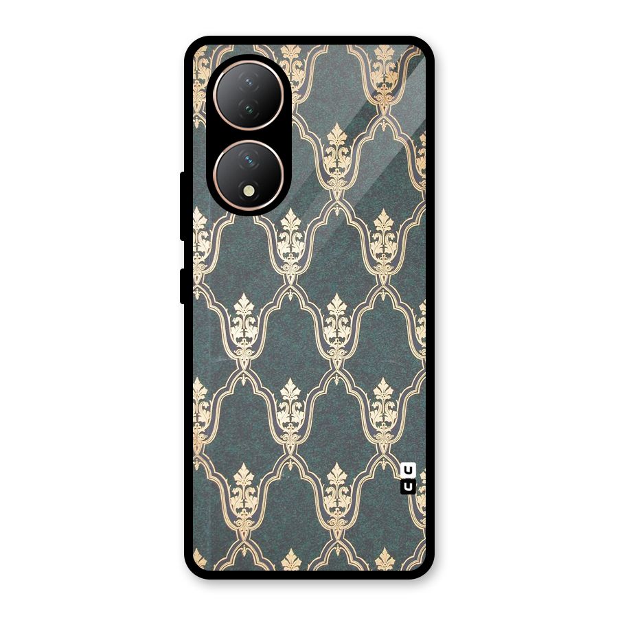 Ultra Beauty Pattern Glass Back Case for Vivo Y100A