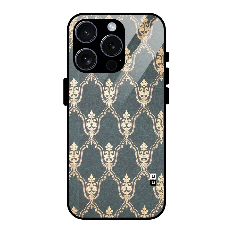 Ultra Beauty Pattern Glass Back Case for iPhone 15 Pro
