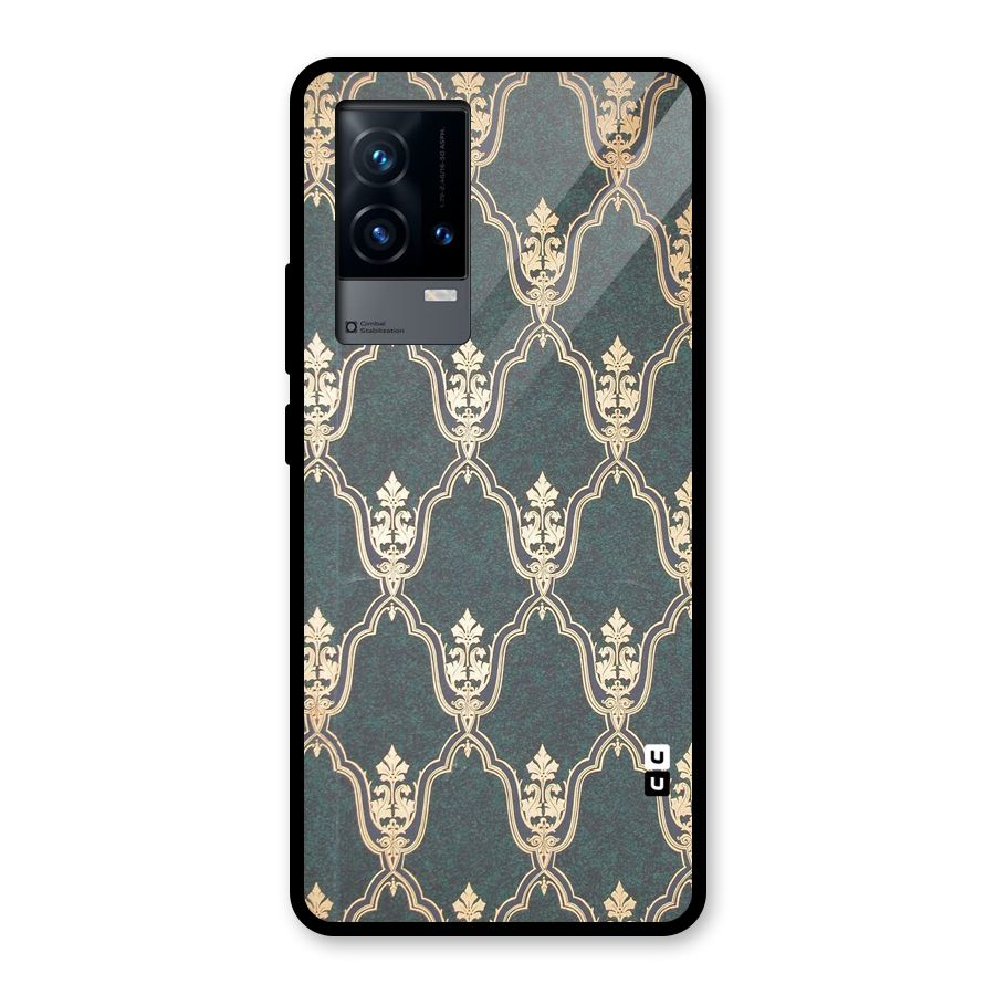 Ultra Beauty Pattern Glass Back Case for iQOO 9 5G