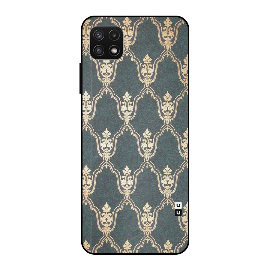 Ultra Beauty Pattern Metal Back Case for Galaxy A22 5G