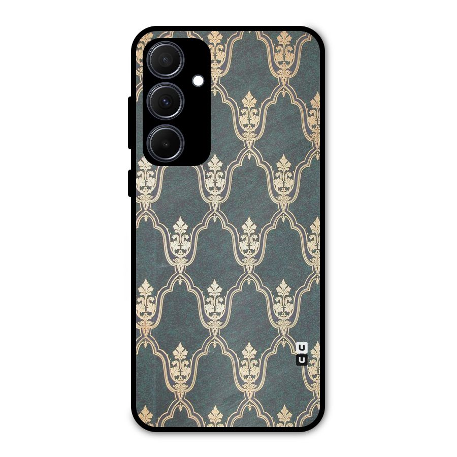Ultra Beauty Pattern Metal Back Case for Galaxy A35