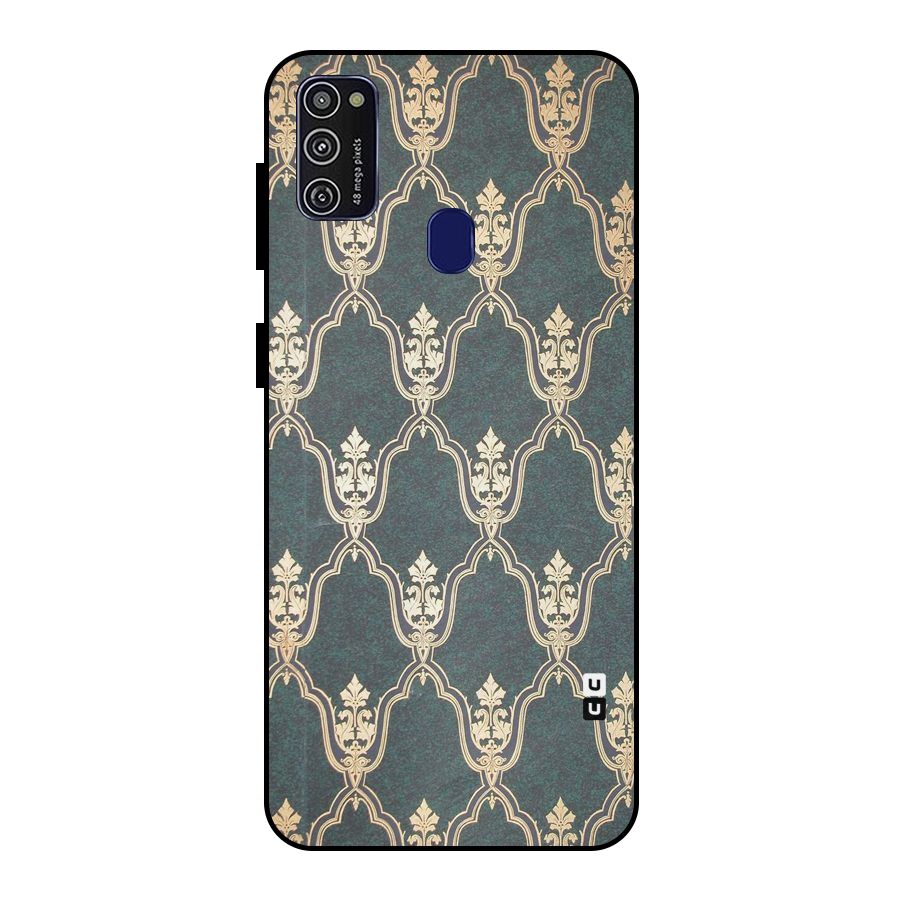 Ultra Beauty Pattern Metal Back Case for Galaxy M21