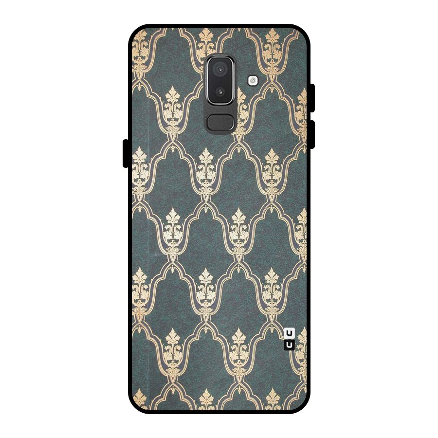 Ultra Beauty Pattern Metal Back Case for Galaxy On8 (2018)