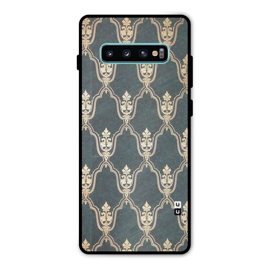 Ultra Beauty Pattern Metal Back Case for Galaxy S10 Plus