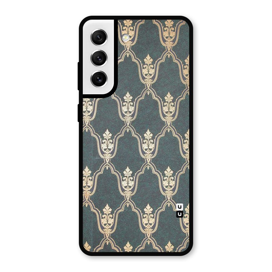 Ultra Beauty Pattern Metal Back Case for Galaxy S21 FE 5G