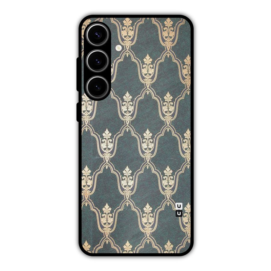 Ultra Beauty Pattern Metal Back Case for Galaxy S24 Plus
