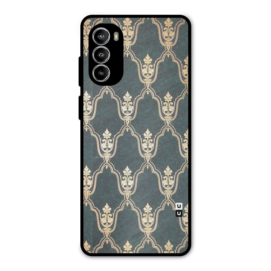 Ultra Beauty Pattern Metal Back Case for Moto G52