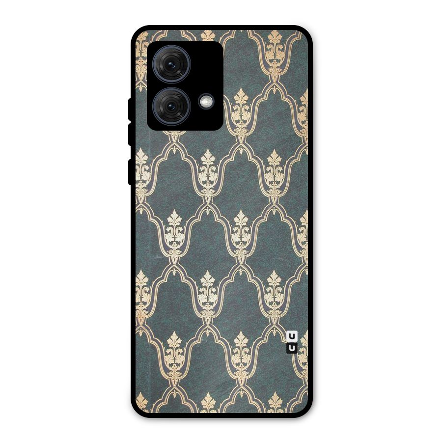 Ultra Beauty Pattern Metal Back Case for Moto G84