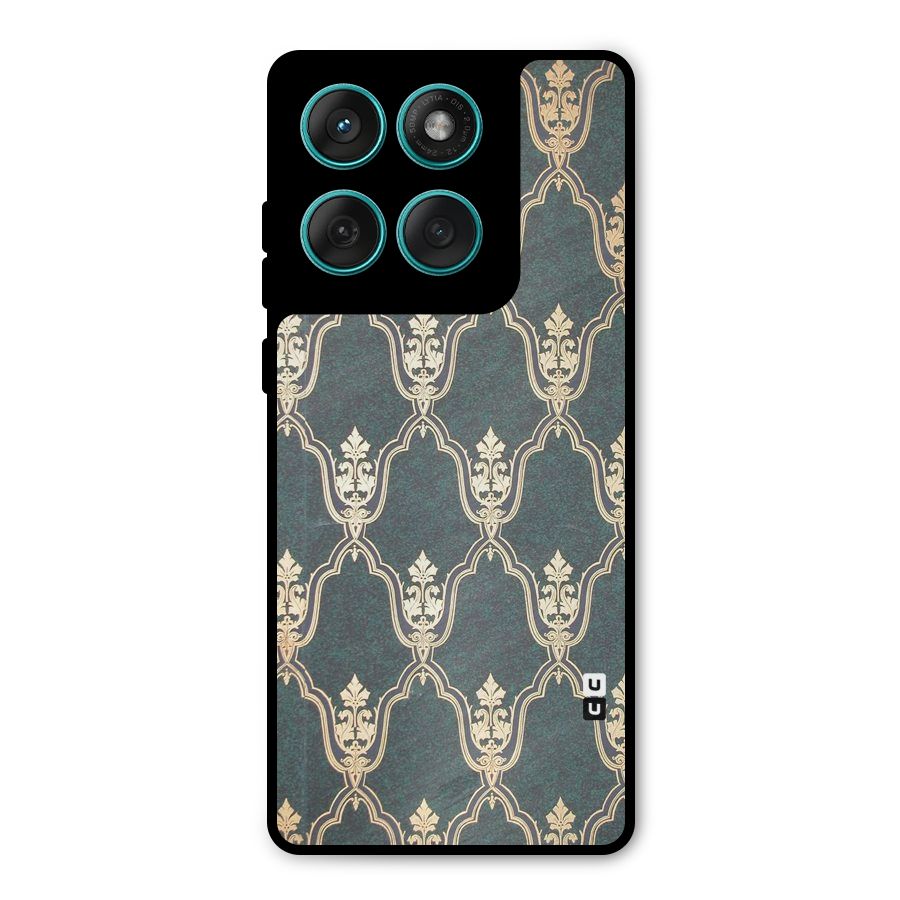 Ultra Beauty Pattern Metal Back Case for Motorola Edge 60 Fusion