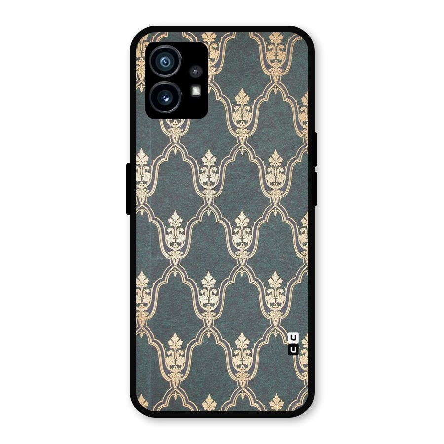 Ultra Beauty Pattern Metal Back Case for Nothing Phone 1
