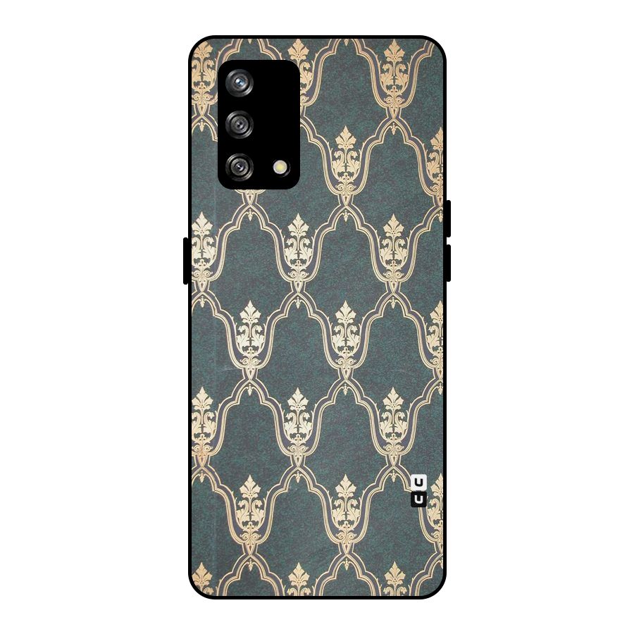 Ultra Beauty Pattern Metal Back Case for Oppo F19