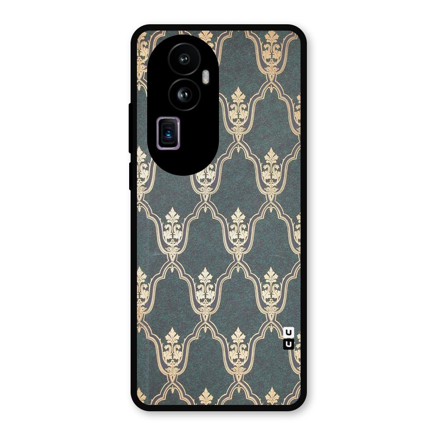 Ultra Beauty Pattern Metal Back Case for Oppo Reno10 Pro Plus