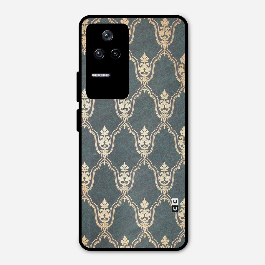 Ultra Beauty Pattern Metal Back Case for Poco F4 5G