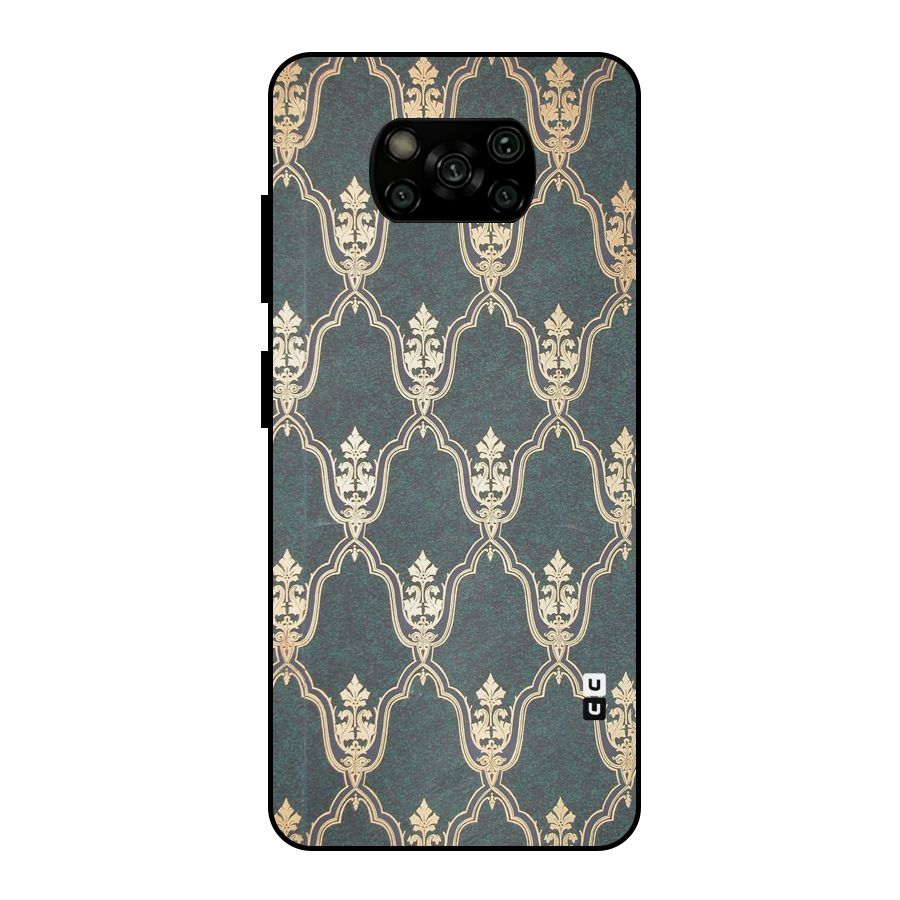 Ultra Beauty Pattern Metal Back Case for Poco X3