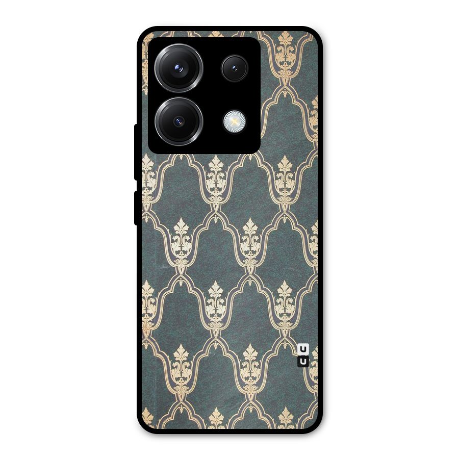 Ultra Beauty Pattern Metal Back Case for Poco X6