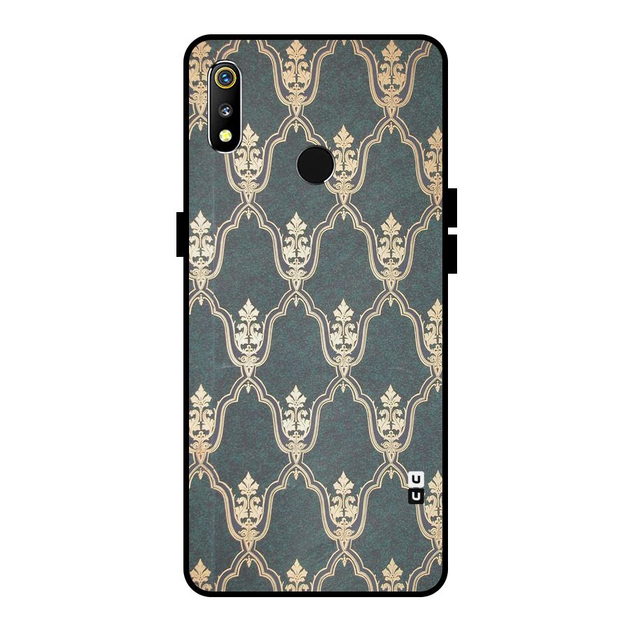 Ultra Beauty Pattern Metal Back Case for Realme 3i