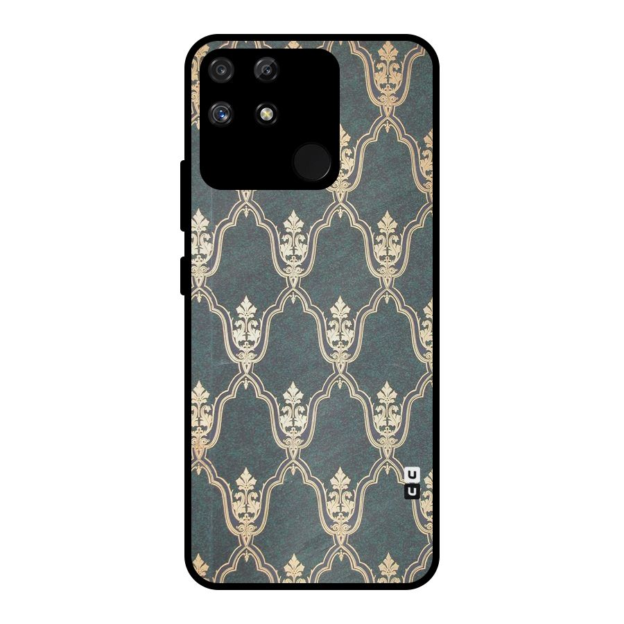 Ultra Beauty Pattern Metal Back Case for Realme Narzo 50A