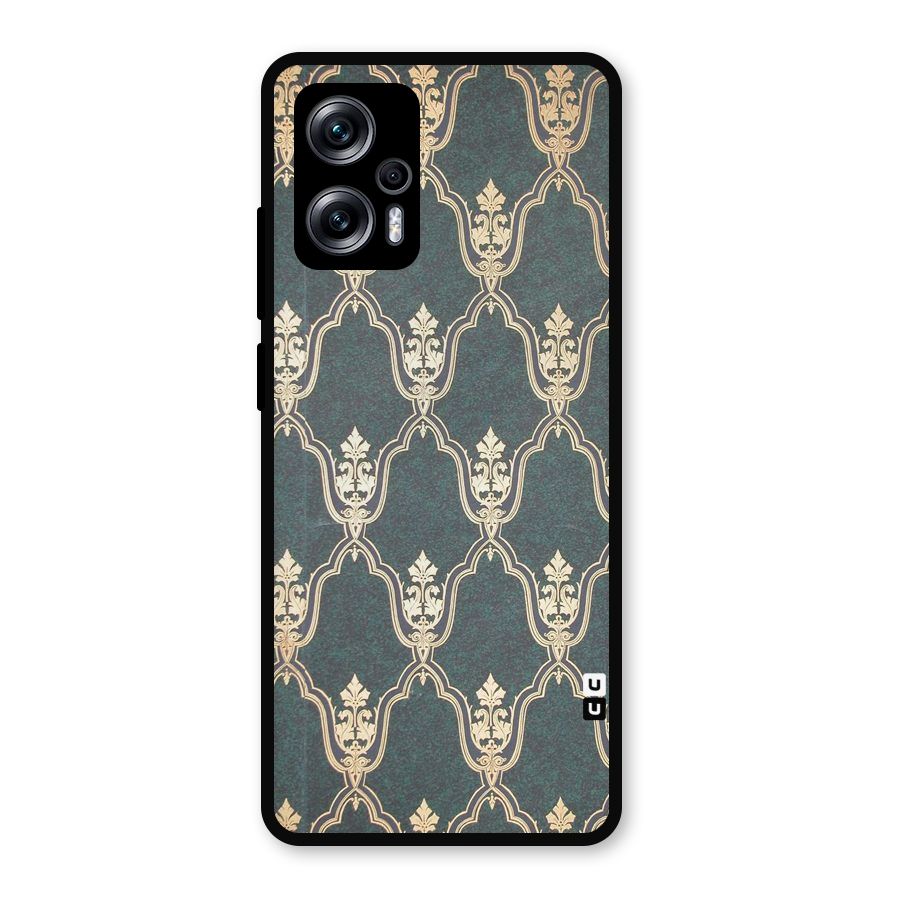 Ultra Beauty Pattern Metal Back Case for Redmi K50i