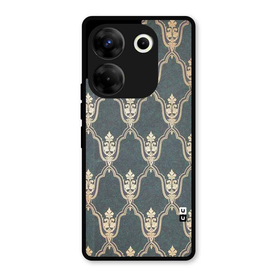 Ultra Beauty Pattern Metal Back Case for Tecno Camon 20