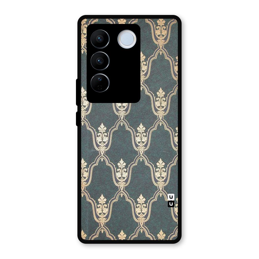 Ultra Beauty Pattern Metal Back Case for Vivo V27