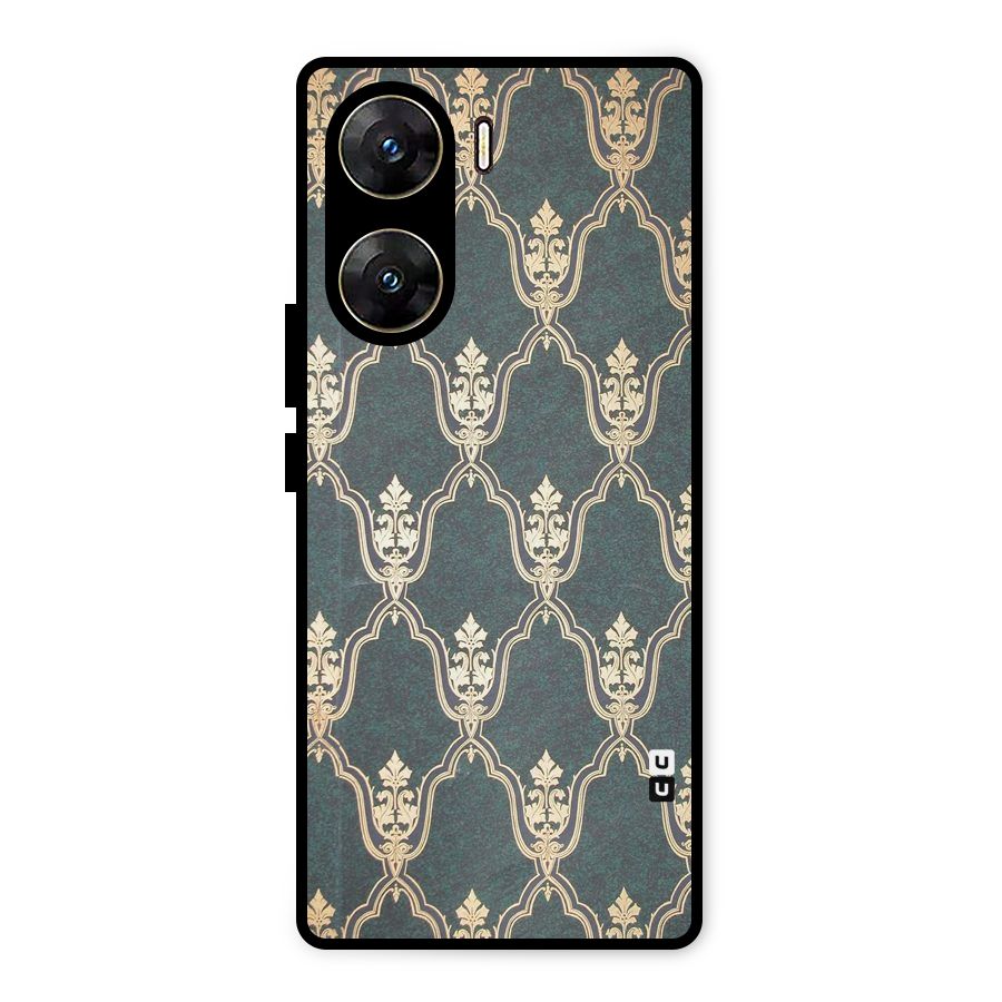 Ultra Beauty Pattern Metal Back Case for Vivo V29e