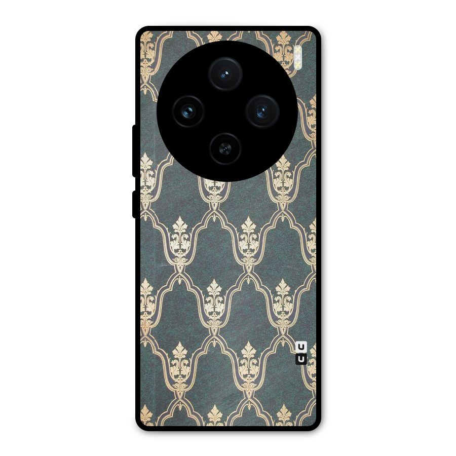 Ultra Beauty Pattern Metal Back Case for Vivo X100