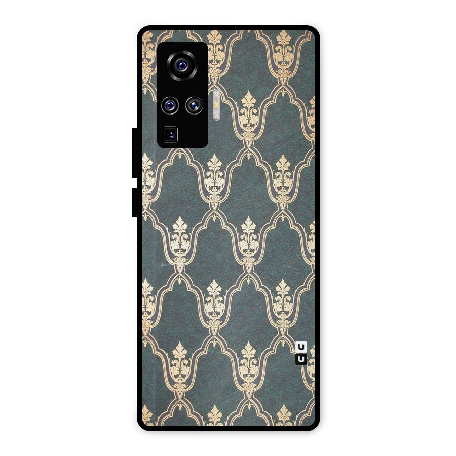 Ultra Beauty Pattern Metal Back Case for Vivo X50 Pro