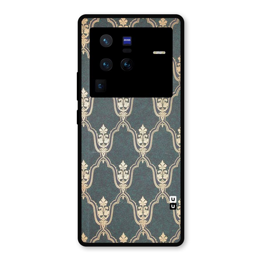 Ultra Beauty Pattern Metal Back Case for Vivo X80 Pro