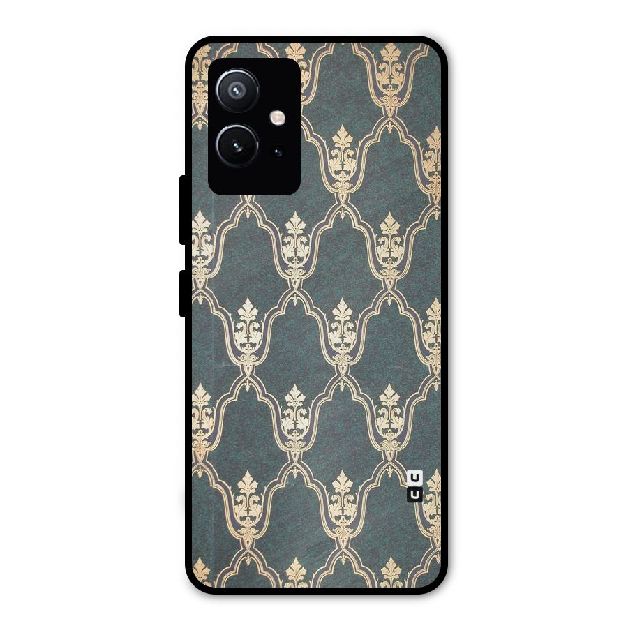 Ultra Beauty Pattern Metal Back Case for Vivo Y75 5G