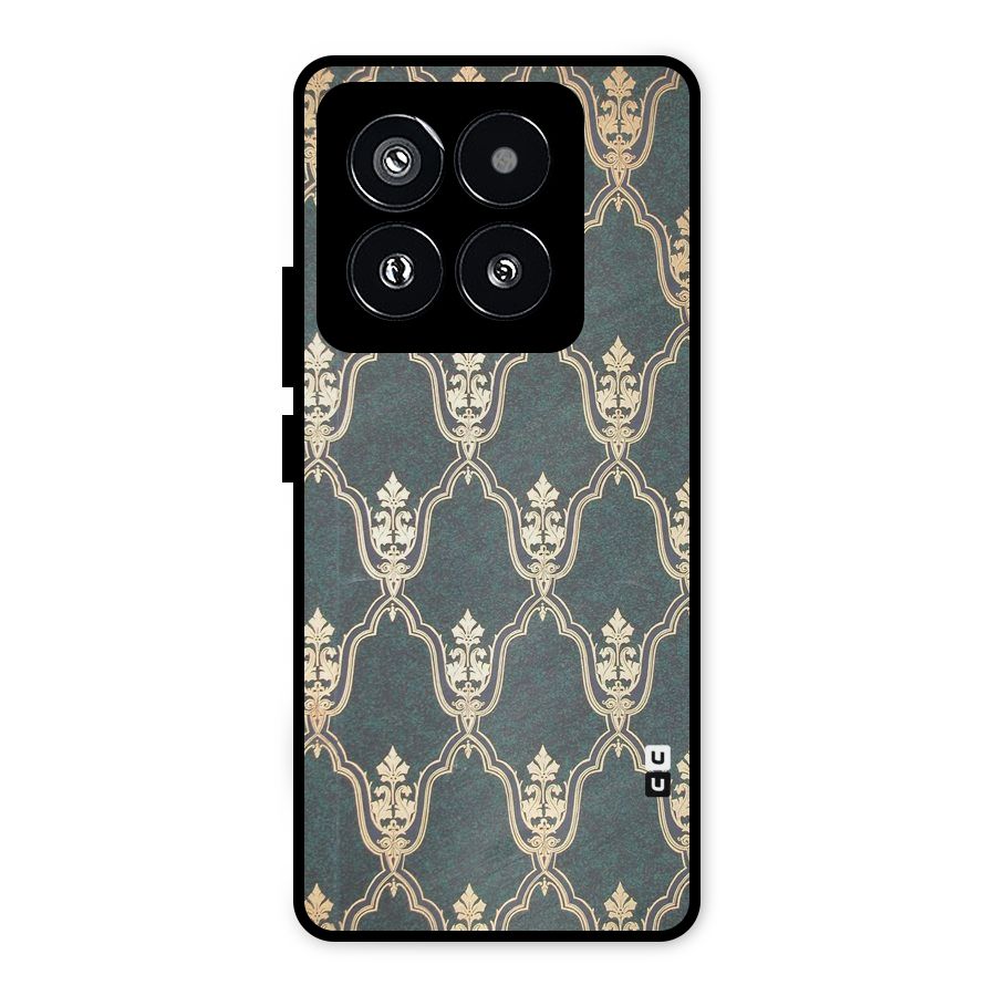 Ultra Beauty Pattern Metal Back Case for Xiaomi 14 Pro