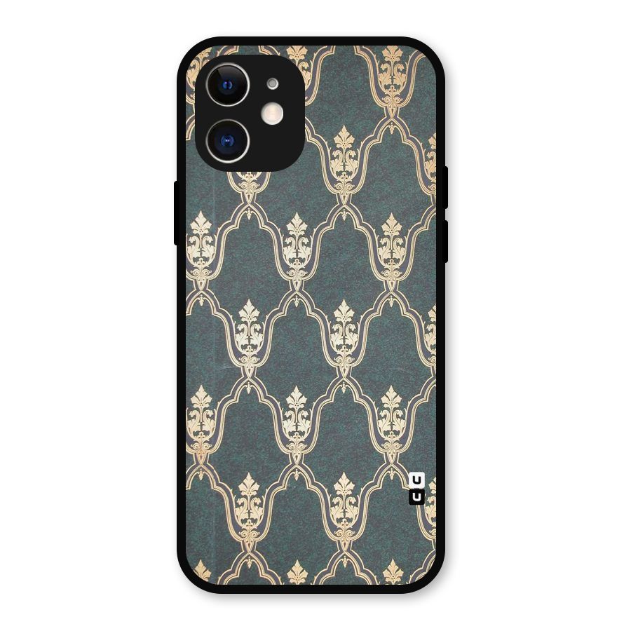 Ultra Beauty Pattern Metal Back Case for iPhone 12