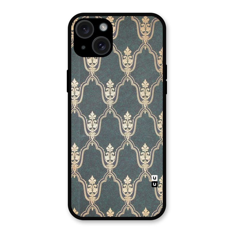 Ultra Beauty Pattern Metal Back Case for iPhone 15 Plus