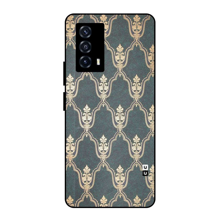 Ultra Beauty Pattern Metal Back Case for iQOO Z5