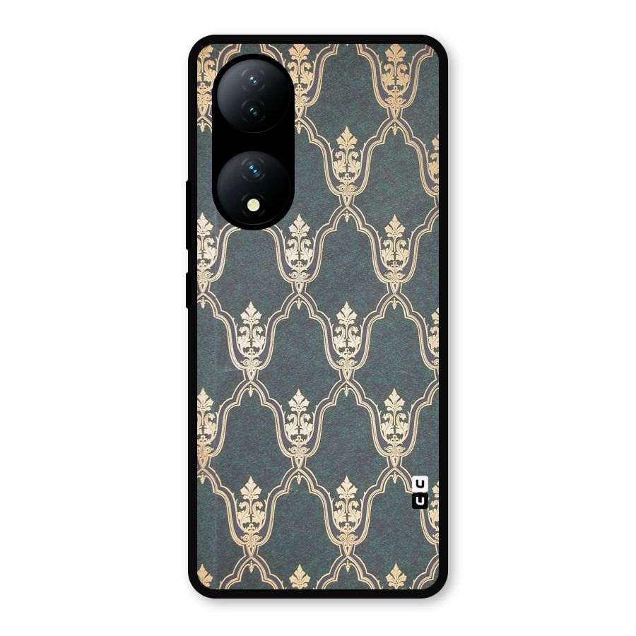 Ultra Beauty Pattern Metal Back Case for iQOO Z7s