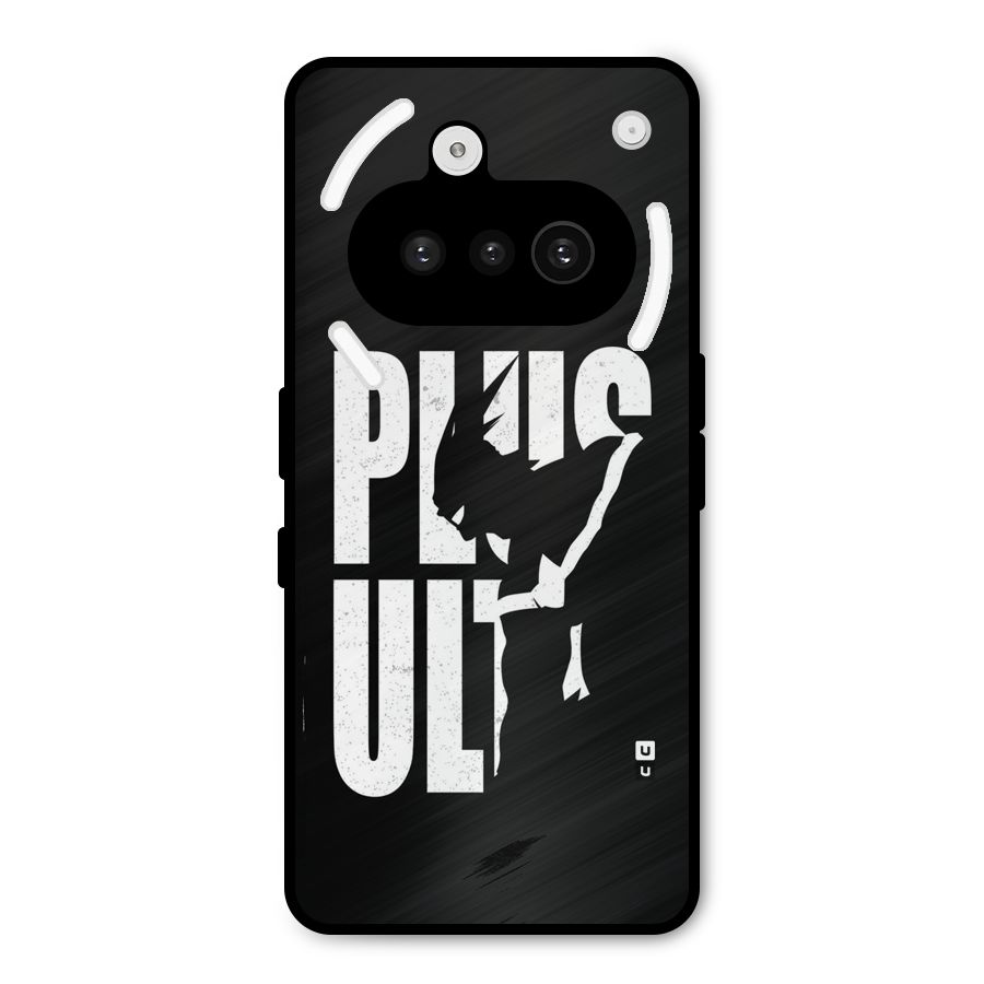 Ultra Plus Metal Back Case for Nothing Phone 3a
