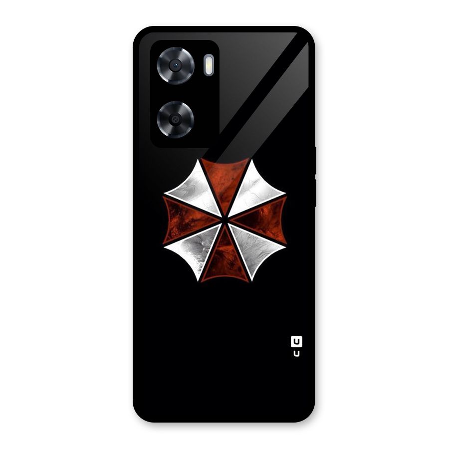 Umbrella Design Glass Back Case for OnePlus Nord N20 SE