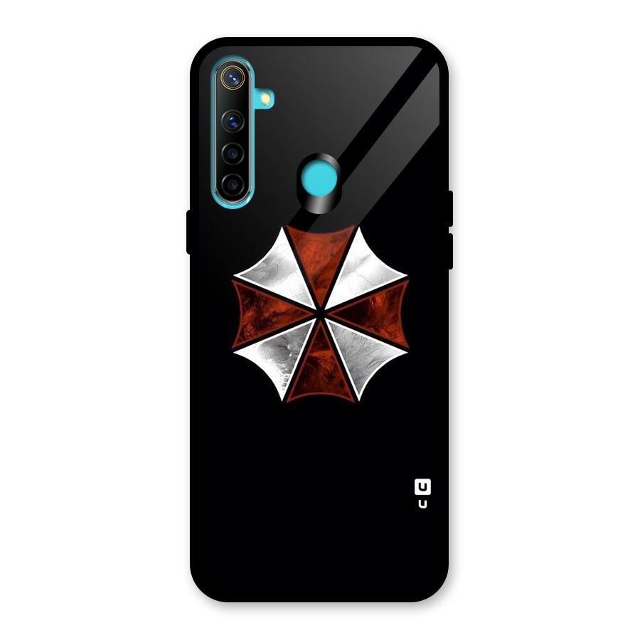 Umbrella Design Glass Back Case for Realme Narzo 10