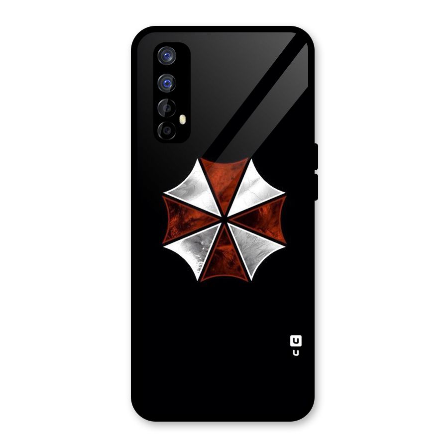 Umbrella Design Glass Back Case for Realme Narzo 20 Pro
