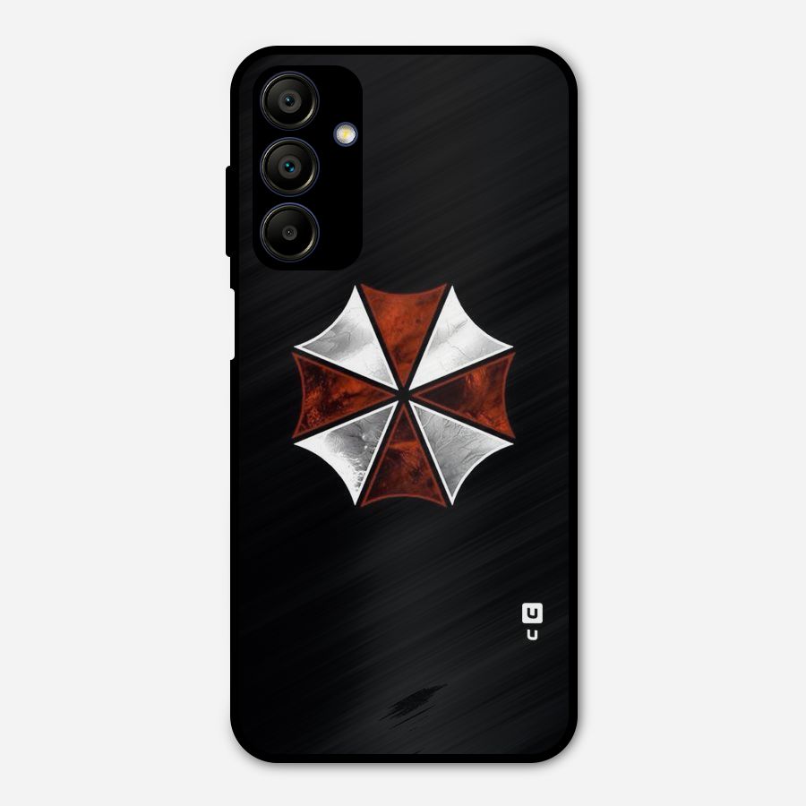 Umbrella Design Metal Back Case for Galaxy A15 5G