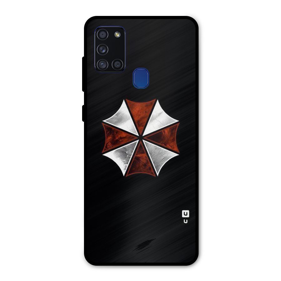 Umbrella Design Metal Back Case for Galaxy A21s