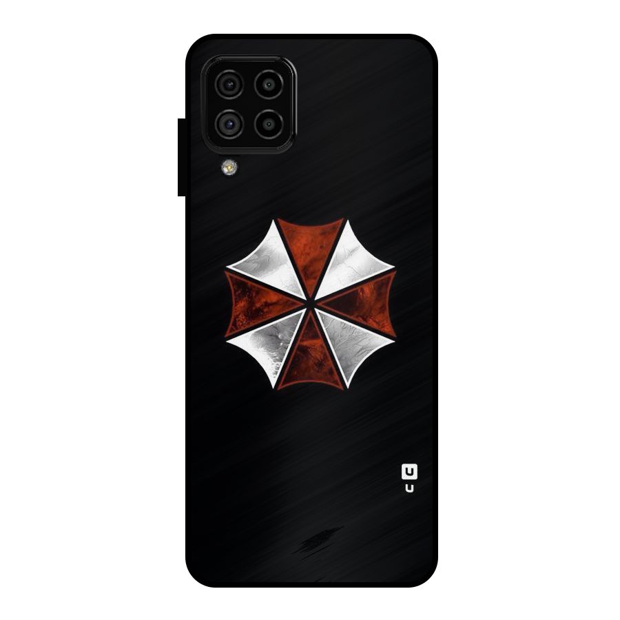 Umbrella Design Metal Back Case for Galaxy A22 4G