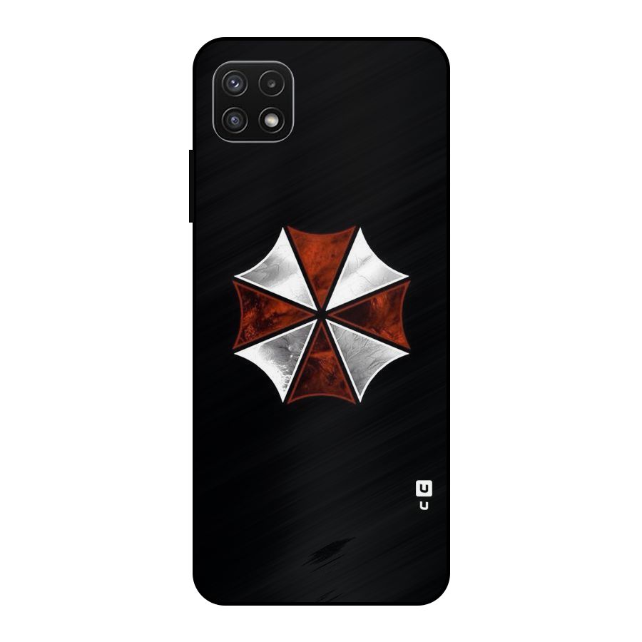 Umbrella Design Metal Back Case for Galaxy A22 5G