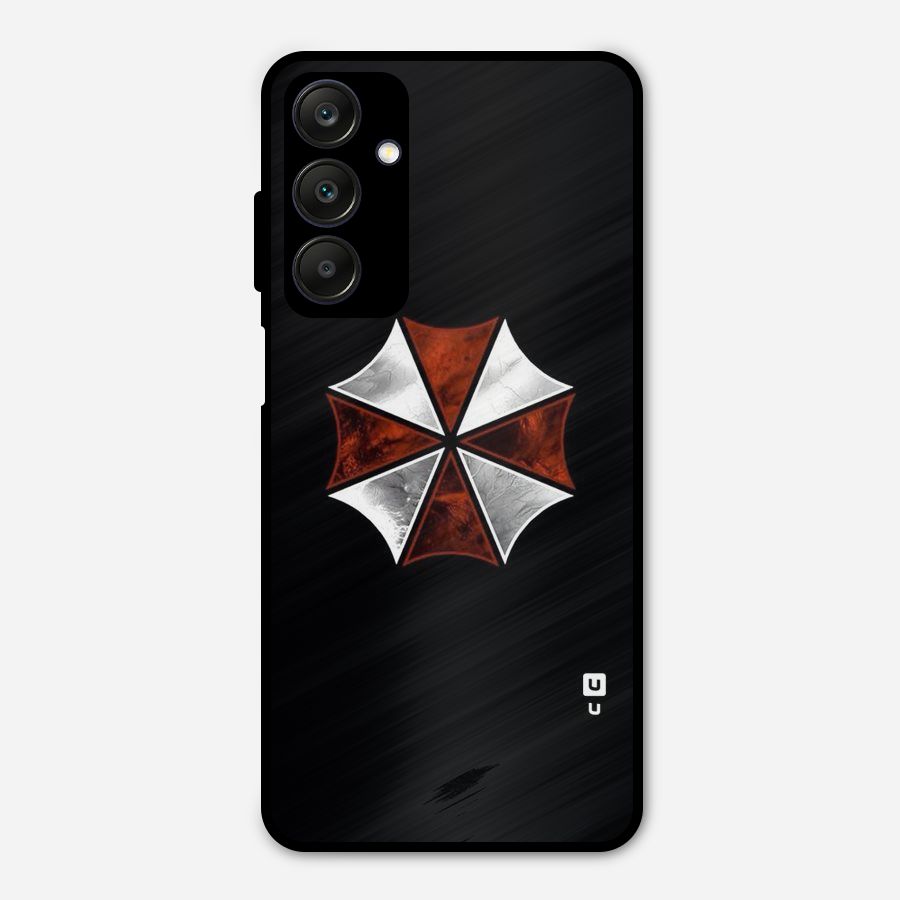 Umbrella Design Metal Back Case for Galaxy A25 5G