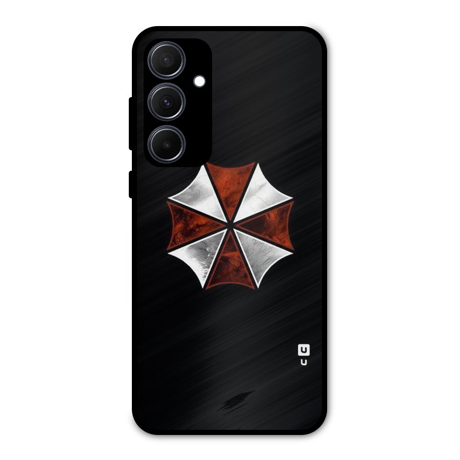Umbrella Design Metal Back Case for Galaxy A35