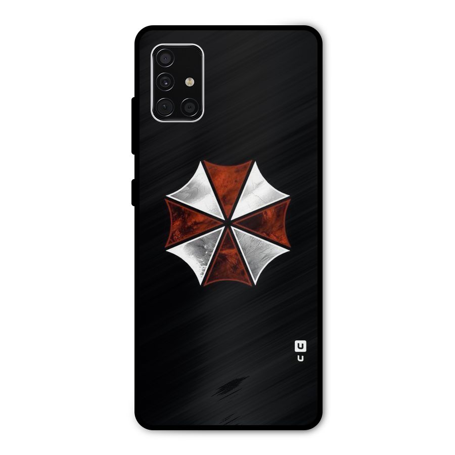 Umbrella Design Metal Back Case for Galaxy A51