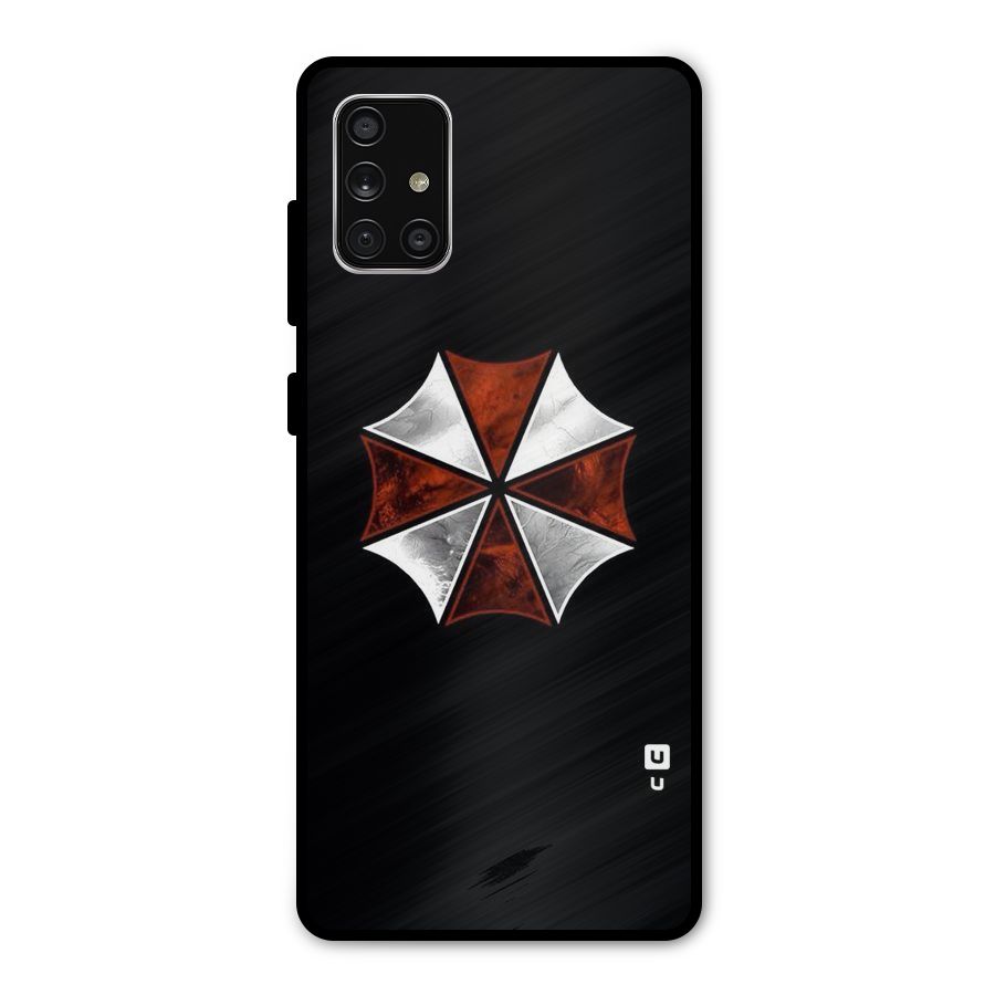 Umbrella Design Metal Back Case for Galaxy A71