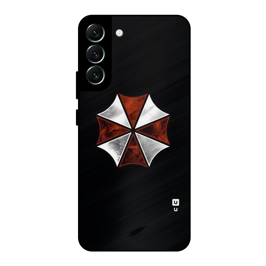 Umbrella Design Metal Back Case for Galaxy S22 Plus 5G